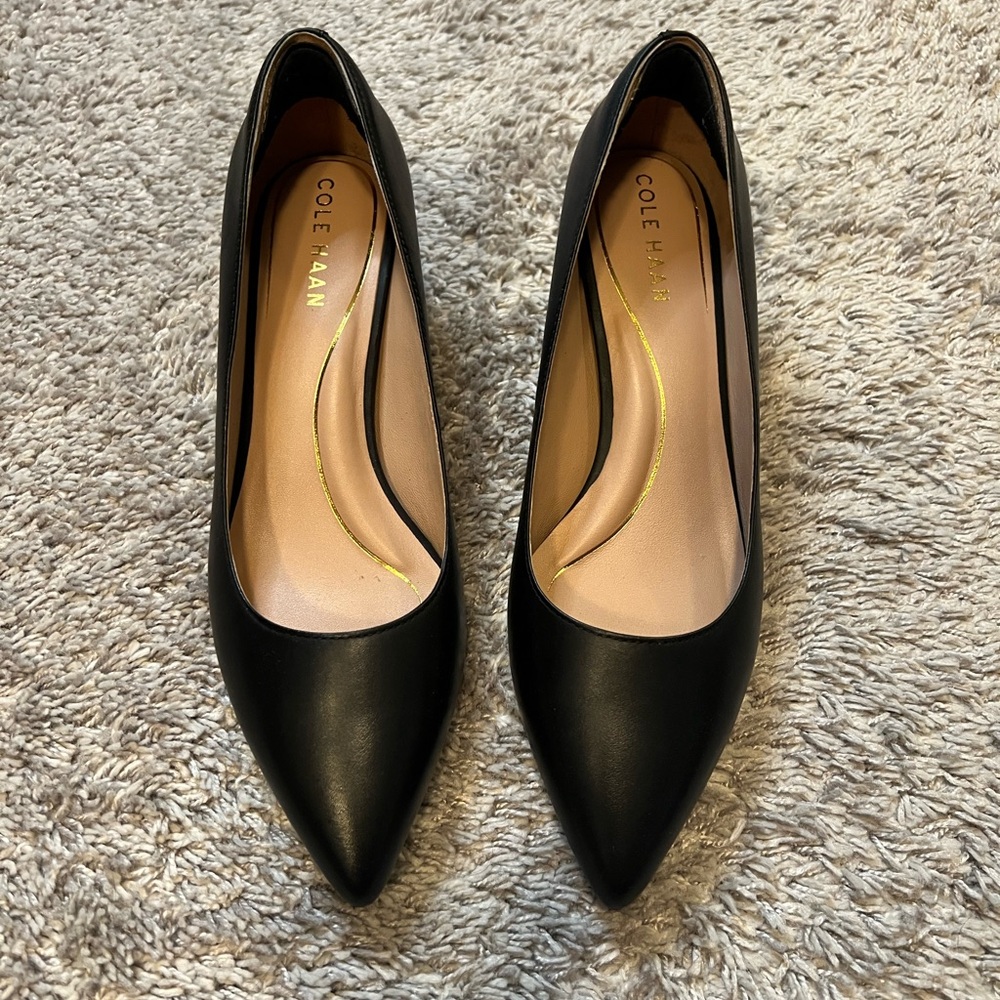 Cole Haan Vandam 45MM Classic Black Heels